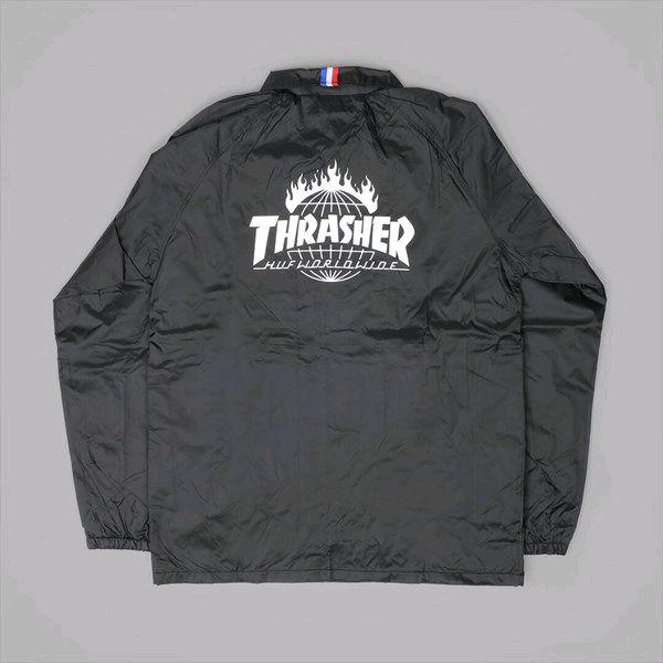 HUF X Thrasher Coach jacket windbreaker original nt supreme corteiz awake alife a bathing ape origin