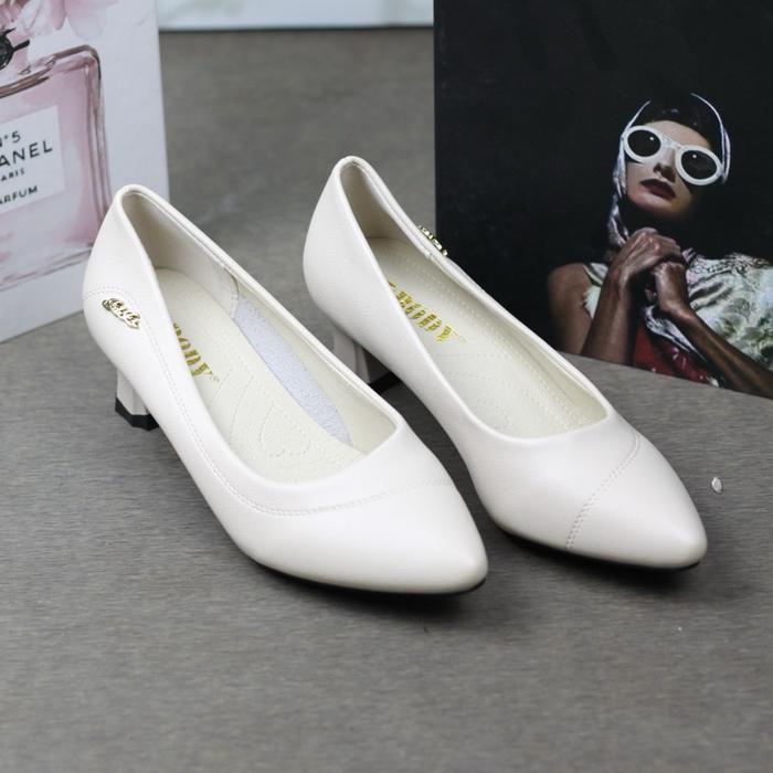 Bolencia x Nobody Sepatu Wanita 7025 Heels Tinggi 5cm Size 36-40