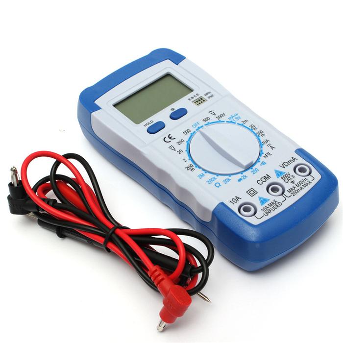 Terlaris, With LCD Display Digital Multimeter Avometer Volt Ohm Amp
