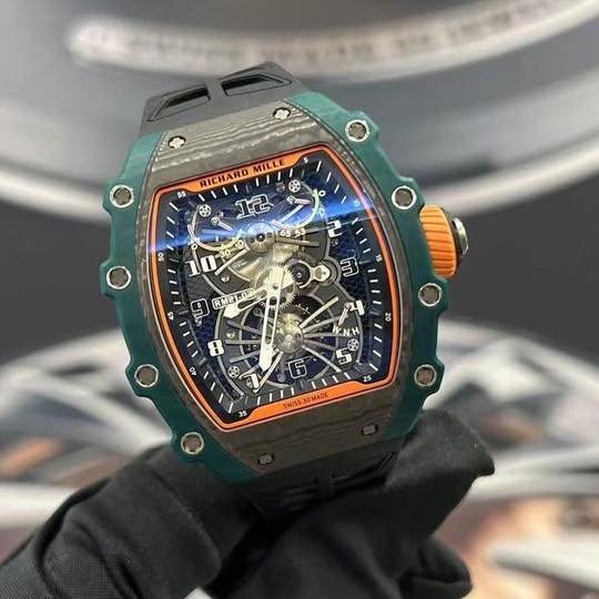 Richard Mille RM21-02 Tourbillon Swiss Automatic Movement Dial Carbon