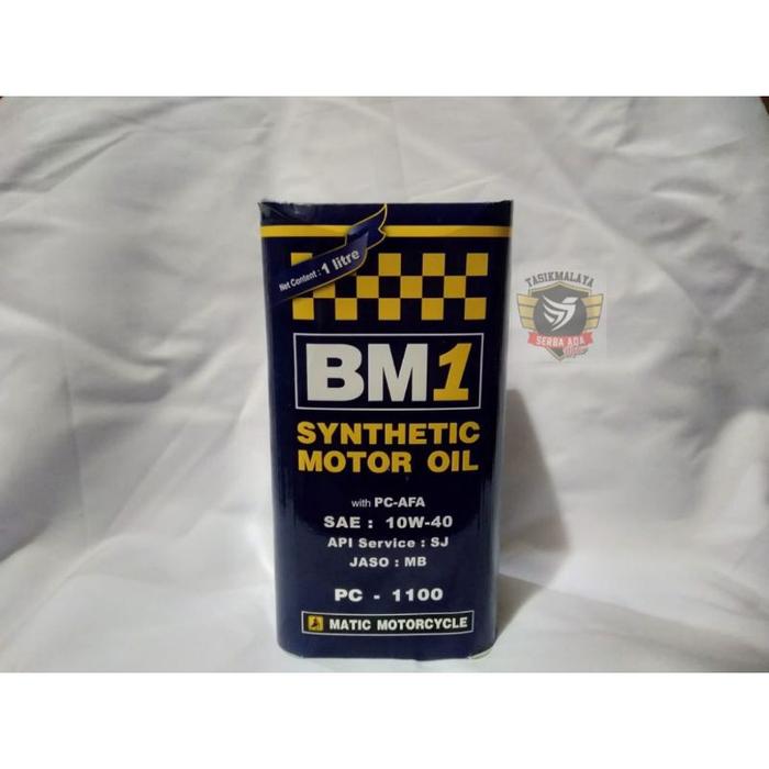 Oli Bm 1 Synthetic Motor Oil Pc-1100 Matic 1 Liter Original
