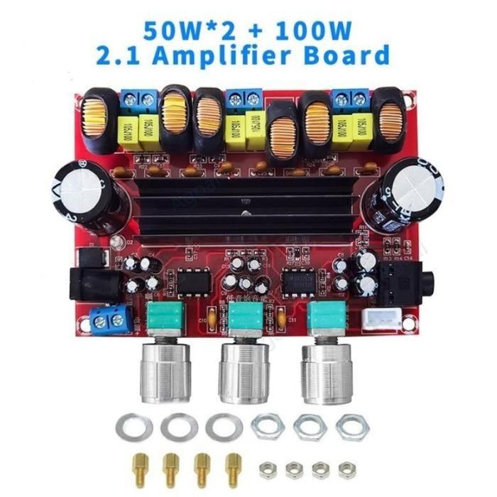 Kit Amplifier Class D M139 M543 M542 Chip TPA3116D2 Daya 2 50W 100W 2 120W Untuk Subwoofer Stereo K 