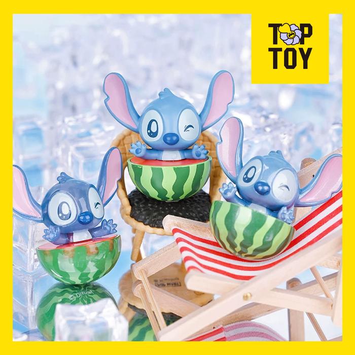 TOP TOY X Disney Lilo & Stitch Collection Watermelon Keychain