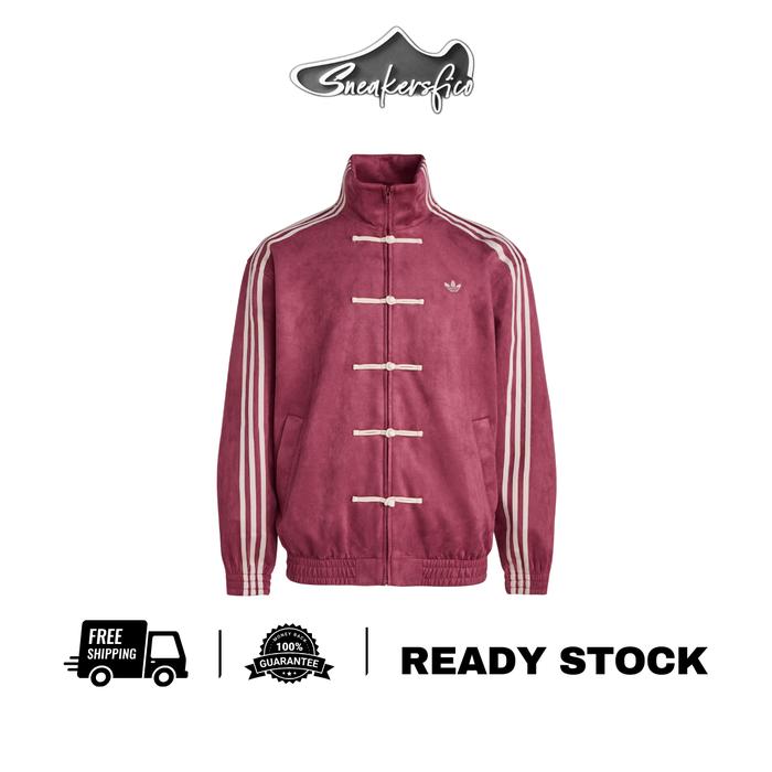 Adidas Jacket Tracktop Cheongsam CTT Chinese New Year 2026 Merah / Red / Maroon / UNISEX