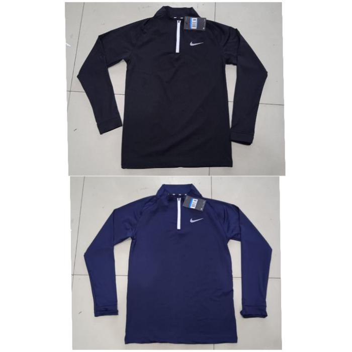 MIDLAYER NIKE / BASELAYER NIKE / MANSET ZIPPER / BASELAYER HALF ZIPPER