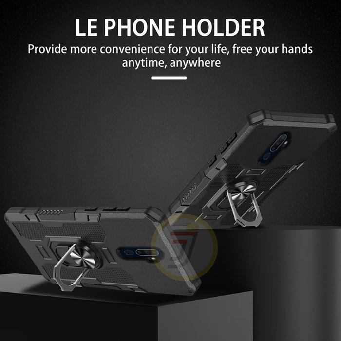 Casing Oppo A5 2020 | Oppo A9 2020 Premium Ring Armor Robot Case Kickstand Hybrid/Ring Holder Tpu Ha