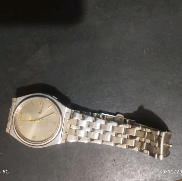 Saiko 5 Original Otomastis Tanpa Baterai Jam Tangan Pria Elegan dengan Tali Stainless Steel