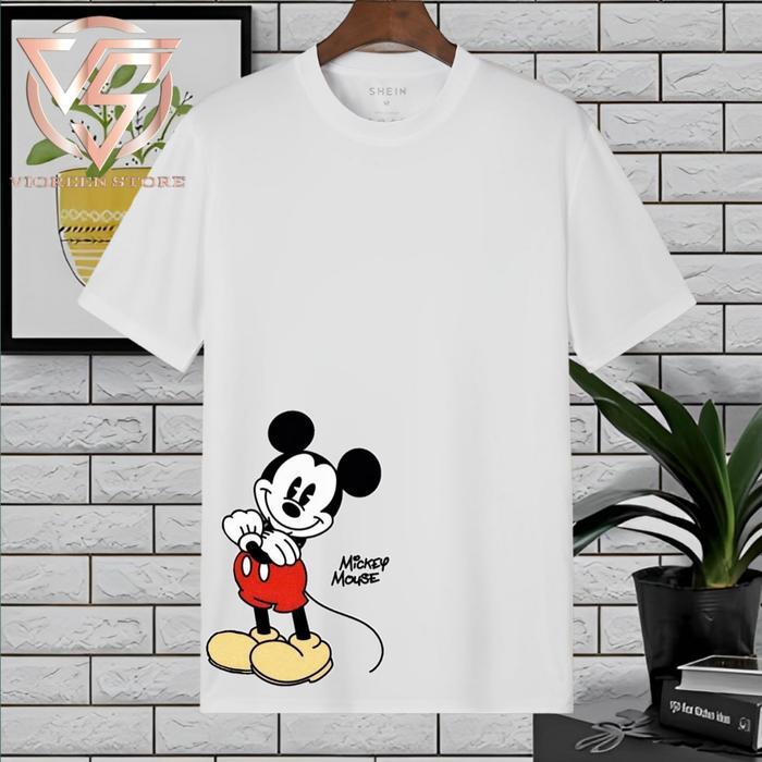 Baju Kaos T-Shirt Katun Premium Mickey Vs125 S-M-L-Xl-Xxl-3Xl-4Xl-5Xl