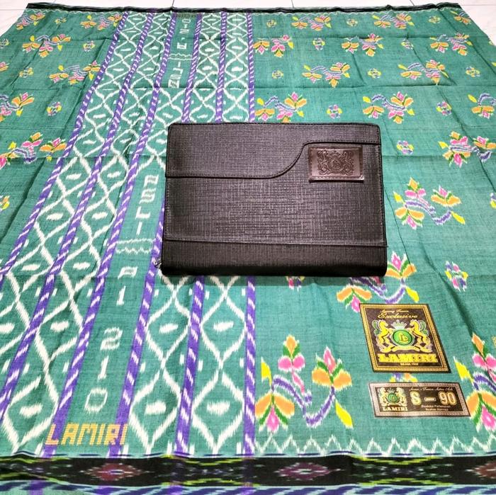 lamiri mst/kembang full sutra warna hijau tosca
