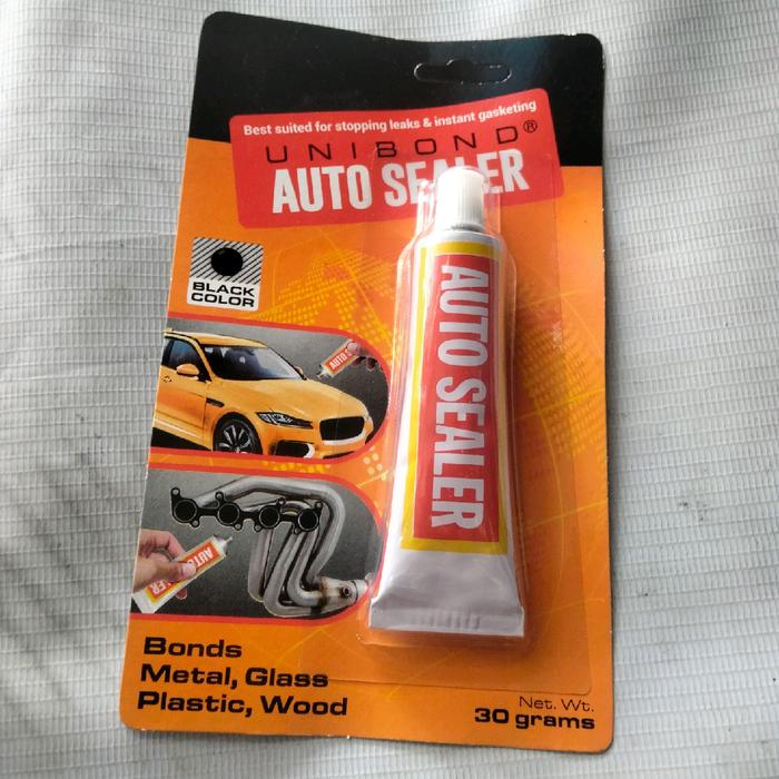Lem Sealer / Unibond Auto Sealer / Lem Silicone 30 gr Black/Hitam