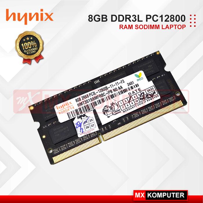 RAM Hynix DDR3L 8GB 12800S Sodimm Laptop