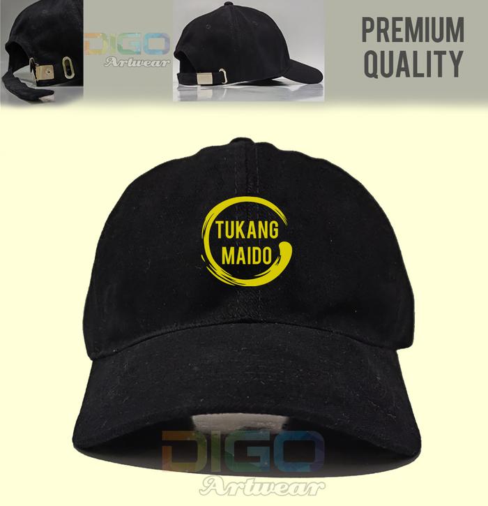 Topi Tukang Maido Premium Cotton Baseball