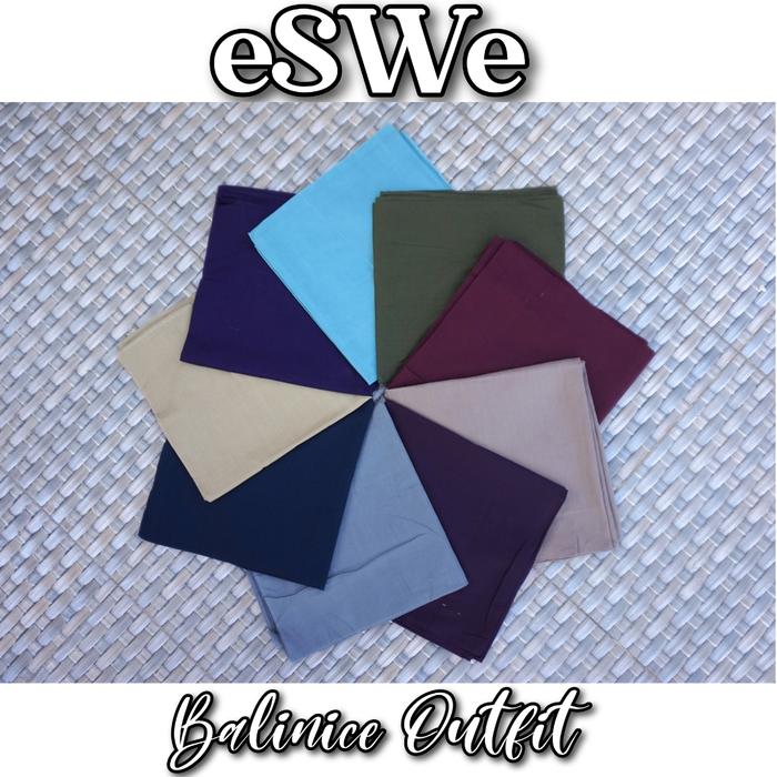 Udeng | Destar Katun Warna Lembaran