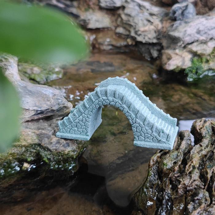 Miniature Fairy Garden Arch Bridge Figurines Micro Landscape Terrarium Kit Dollhouse DIY Outdoor Dec