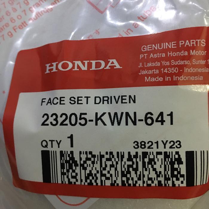 PULLY PULLEY COWOK VARIO 125 150 PCX150 23205KWN641 FACE SET DRIVEN