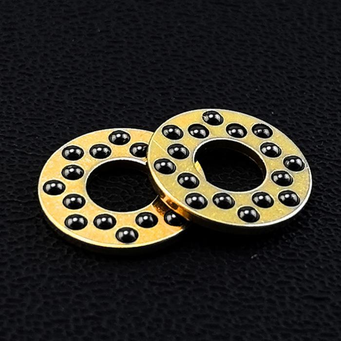 Brass Frame Folding Knife Custom Ceramic Ball Flipper Quick Open Bearings Washers For Sanrenmu 812 K