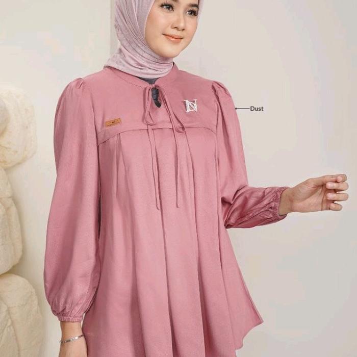 Andini gamis abaya jet black dan dress Nadira luxury dress Wanita Muslim Dewasa
