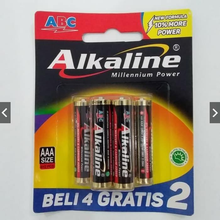 Baterai ABC Alkaline AA / Battery ABC AAA / Baterai jam A2 / Remote A3