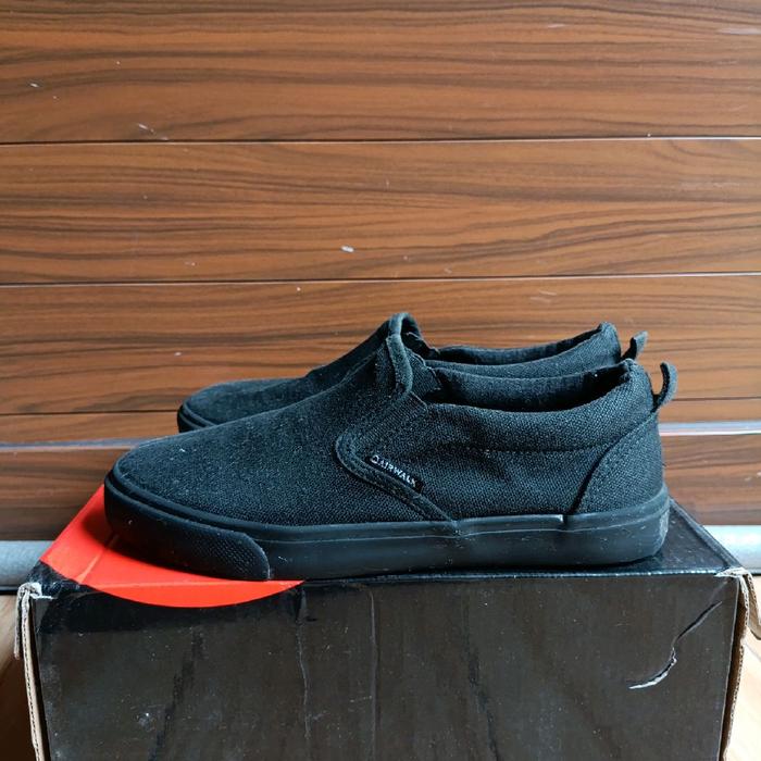 sepatu anak laki laki perempuan airwalk alto jr hitam black