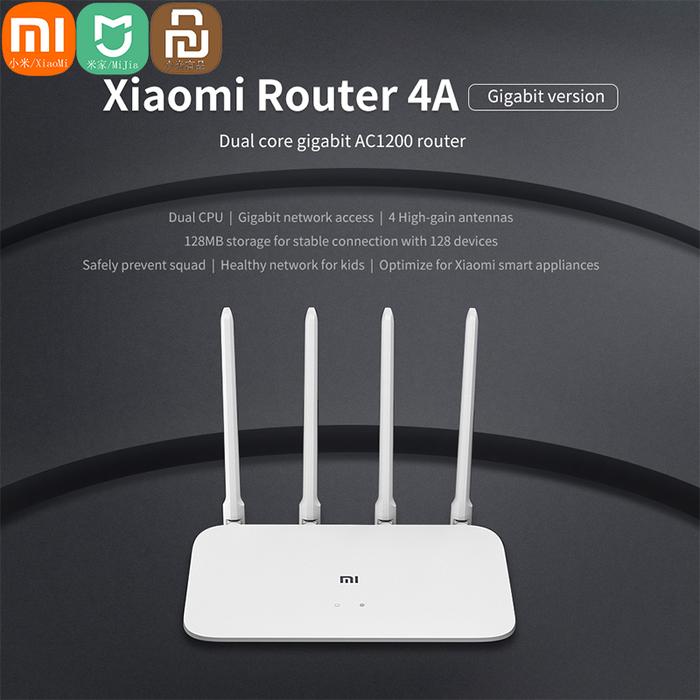 New Xiaomi Mi Router 4A Gigabit Version 2.4GHz 5GHz WiFi 1167Mbps