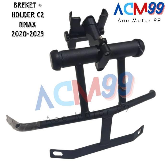 Paket Breket + Holder Hp Nmax 2020