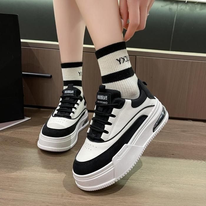 Minangstore.id Jeno Sepatu Sneakers Wanita Import Korea Premium Sport Shoes