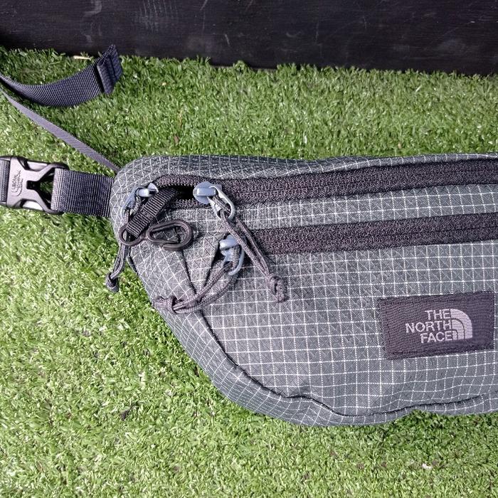Tas waistbag slempang outdoor berkualitas label Rei Coops dan TNF material original limited edition