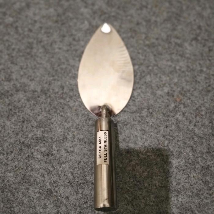 Cetok Semen full Stainless-Sendok acian semen