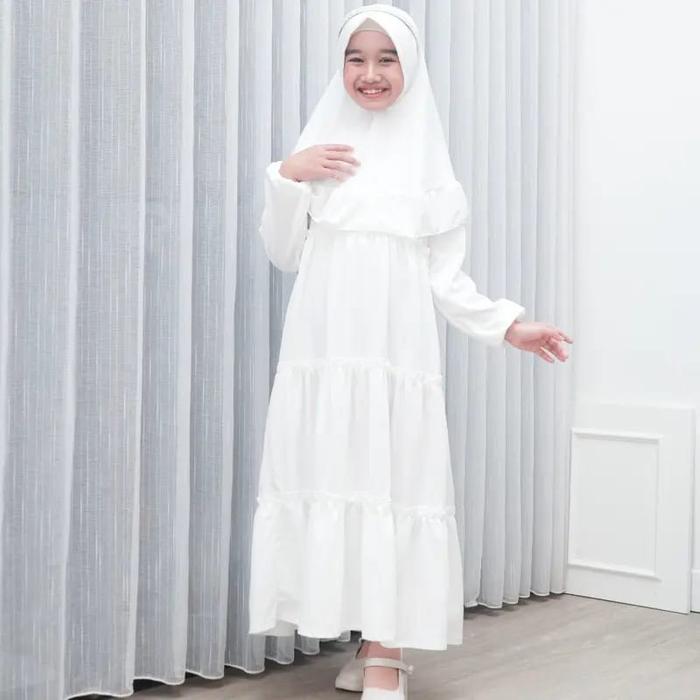 Ufairah Series Gamis Anak Perempuan Modern 2025 Ufairah Series Baju Dress Busana Muslim Anak Gamis R