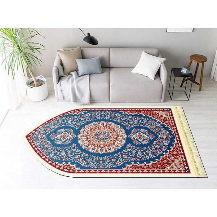Sajadah Bulu Halus Glossy Anti Slip 50x100cm