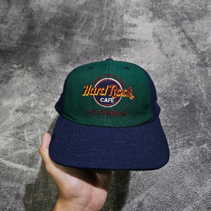 Vintage Hat Hard Rock Cafe st.thomas Snapback