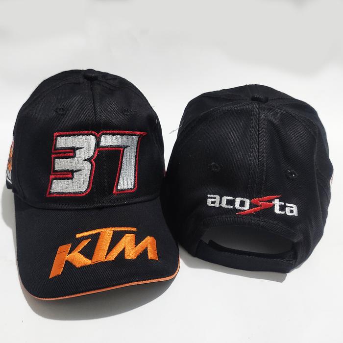 TOPI MOTO GP PEDRO ACOSTA 37 01 SNAPBACK MOTO GP KTM RACING TEAM TOPI PRIA Anak dewasa dengan design