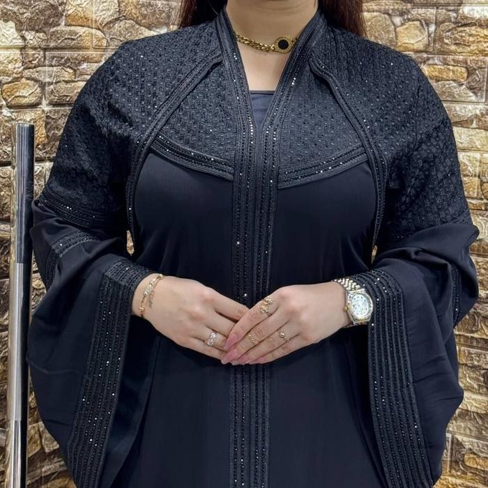 Abaya Gamis Arab Mesir - Abaya Mesir Ori Import Fashion Muslimah Swarozky Terbaru Wanita