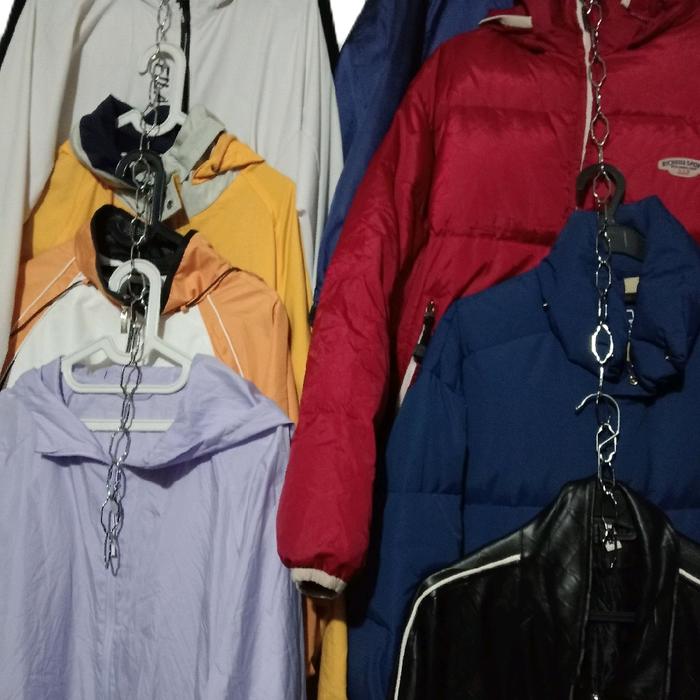 ALL JAKET (HOODIE, CN, OLGA, OUTDOOR GELEMBUNG, VEST) Pria Wanita Casual Tebal Parka