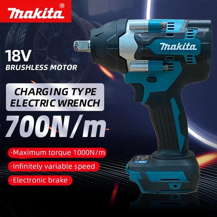 Makita DTW700 18V Brushless Electric Impact Wrench Lithium Battery