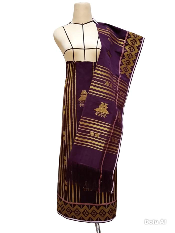STELAN KARO Ulos Tenun Tradisional Premium Motif Etnik Autentik Kain Halus Nyaman untuk Pria dan Wan