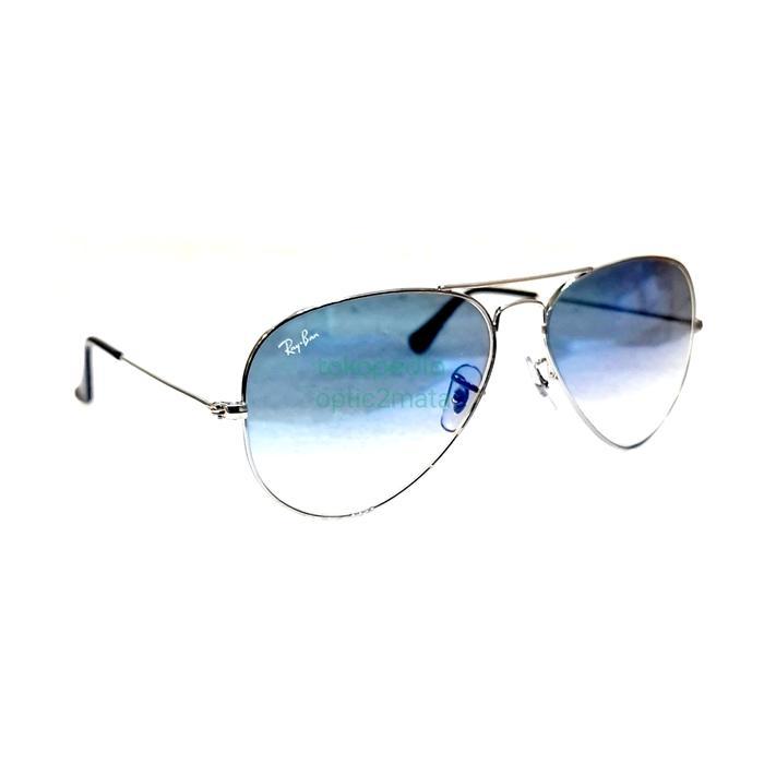 SUNGLASSES KACAMATA HITAM RAYBAN aviator RB3025 003/3F S58 ORIGINAL