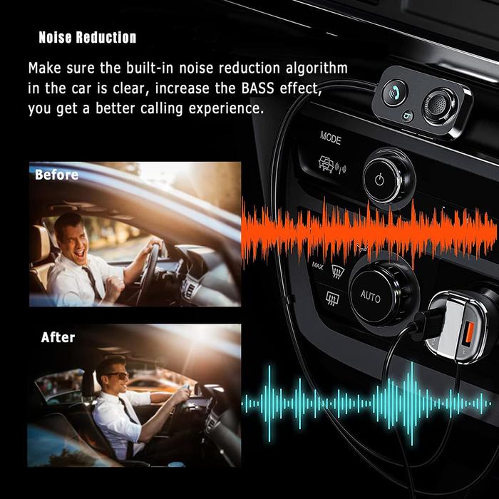 Kit Mobil Bluetooth Bebas Genggam Bluetooth Nirkabel 3.5Mm Kit