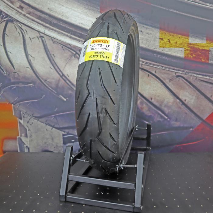 Terbaik Ban Pirelli Diablo Rosso Sport Tubeless Ukuran Upsize 100/80-17, 120/70-17, 130/70-17, 140/7