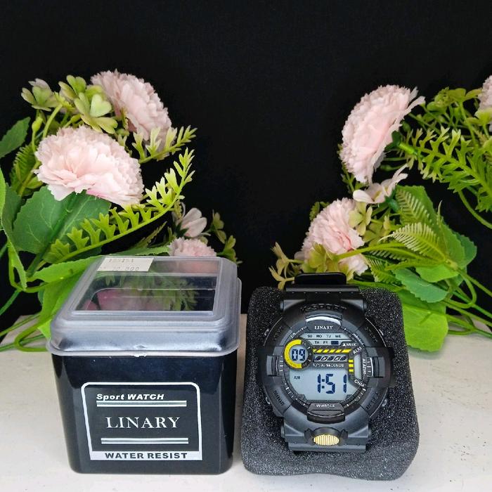 JAM TANGAN OLAHRAGA/stopwatch water resist
