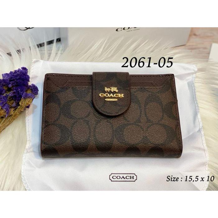 Bisa COD Dompet Lipat Pendek 2061 / Dompet Wanita Import