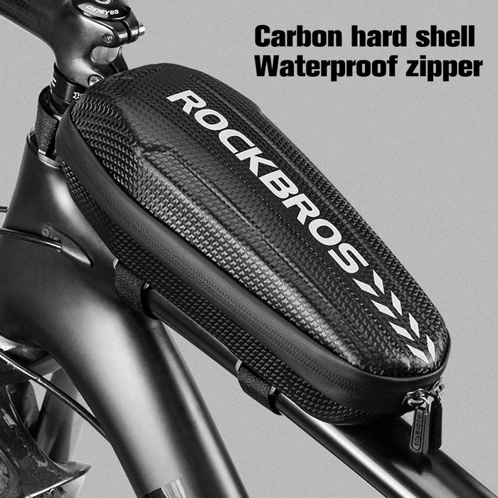 ROCKBROS Tube Top Sepeda Tas Lampu Depan MTB Road Bersepeda