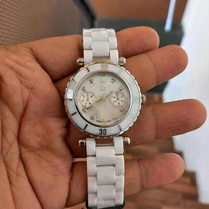 Gc Ceramic Diamond Ladies Original Gw45003L1