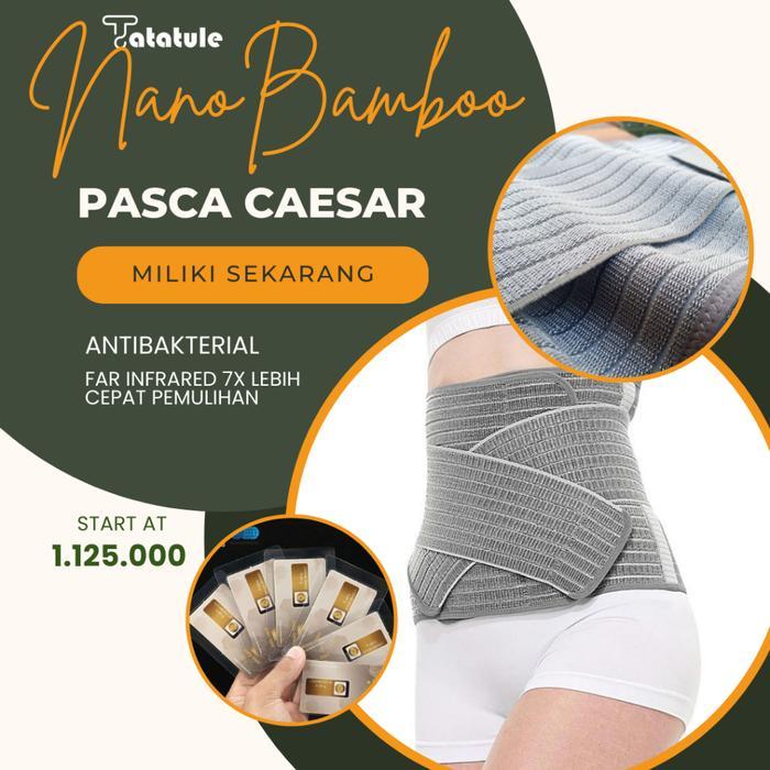 KERATON ORIGINAL Seperti Mamaway Korset Postpartum Bamboo - Korset Bamboo Pasca Melahirkan BIG SIZE 