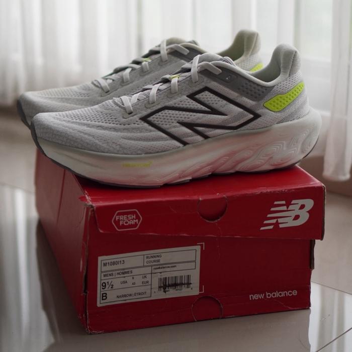New Balance 1080v13 White Frost, Size 43 (US 9.5) BNIB