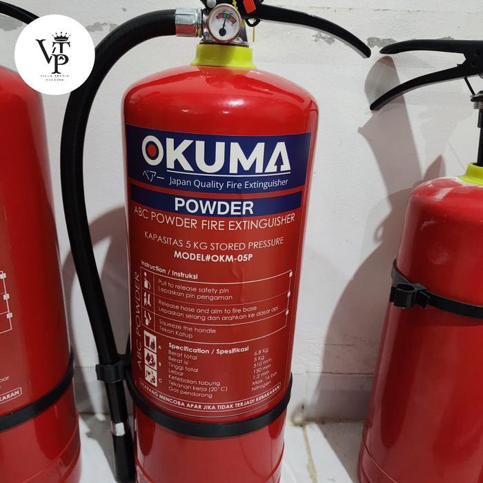 Okuma - 01P Powder 1Kg Tabung Alat Pemadam Api Ringan Apar Kebakaran Terbaik