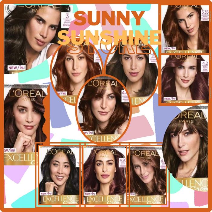 Loreal Paris Excellence Creme Hair Color - Cat / Pewarna / Semir Rambut⁸