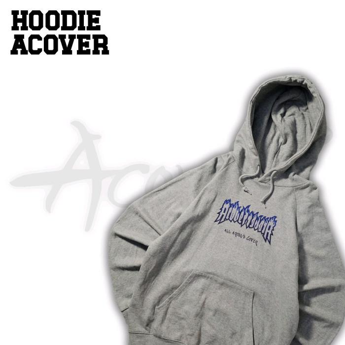 Pullover Hoodie Acover Grey Like New Size L