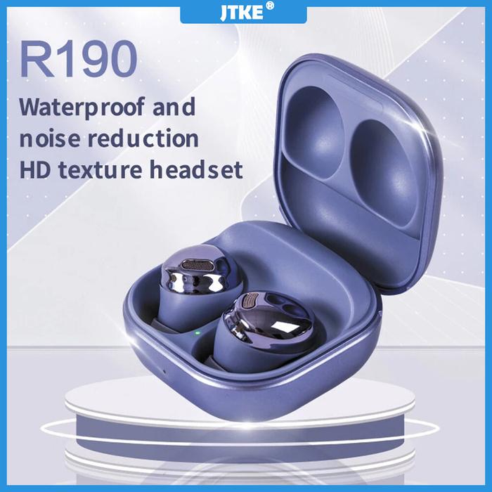 JTKE Buds Pro Headphone Nirkabel TWS, Earphone Bluetooth HiFi Stereo