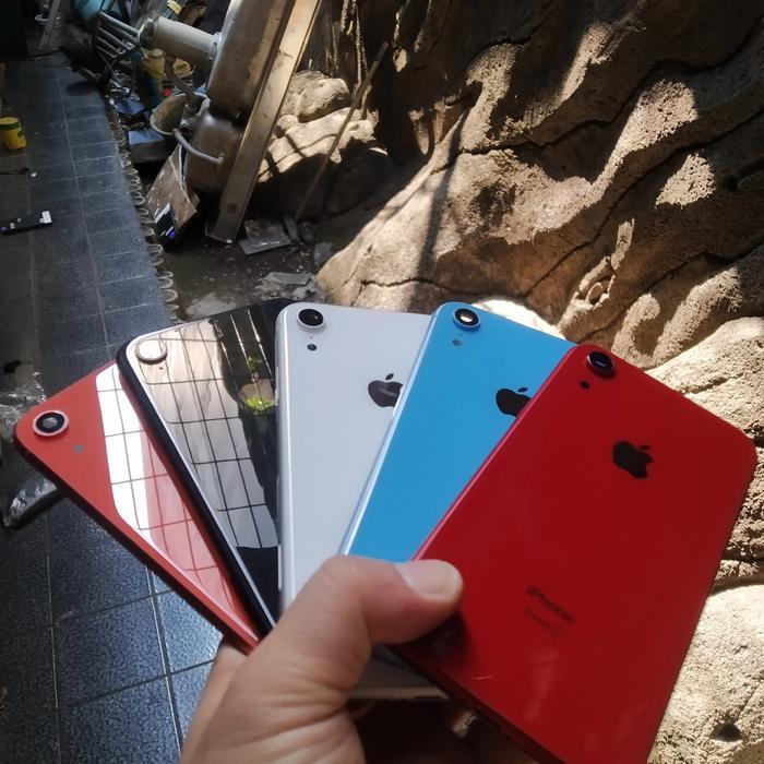Housing casing backdoor Iphone Xr cabutan warna lengkap *